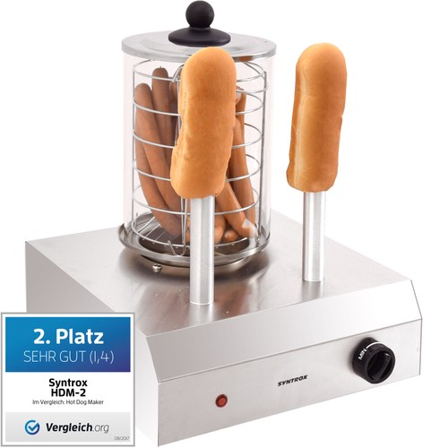 Syntrox 2er hot dog maker - 2er,
