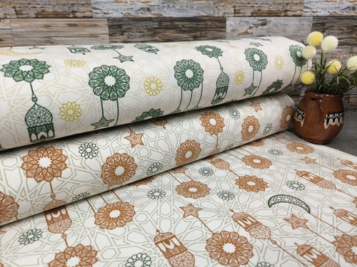 Oriental panama stoffe laterne - stoffe,