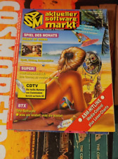 ASM Aktueller Software Markt 9 1991 Computerspiele Magazin Commodore + Cards