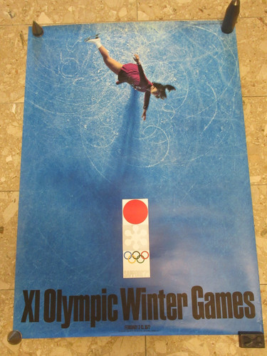 Poster sapporo olympia 1972 - sapporo,