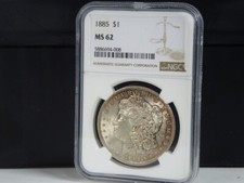 (M-37) USA 1885  1 Morgan
