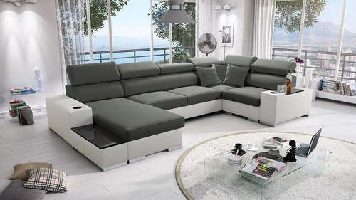 Ecksofa mit schlaffunktion - mit,