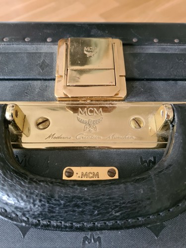 Mcm hartschalenkoffer vintage - hartschalenkoffer,