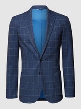 MCNEAL - Herren-Anzug mit Karomuster in blau - GR. 50 - slim fit - Top-Zustand