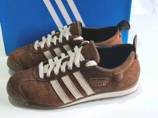 ADIDAS *CHILE 62* (012596) VINTAGE 2003 BRAUN LEDER SNEAKER UK 7 EU 40 2/3