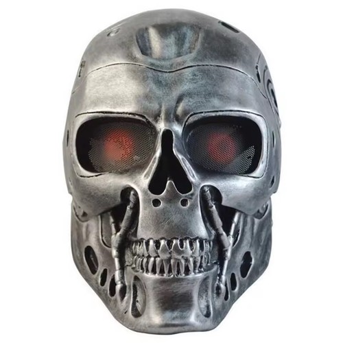 Terminator 800 gesichtsmaske - t-800,