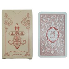 Lenormand Tarot Karten, Sonderedition rot JMC No. 12271/150 d mit Goldecken RAR