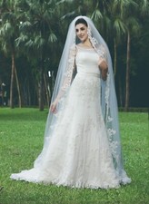 HBH 1-Schicht Brautschleier