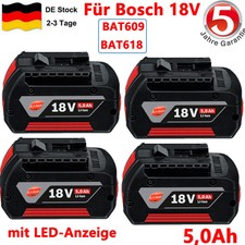 4x Original 8,0Ah Akku für