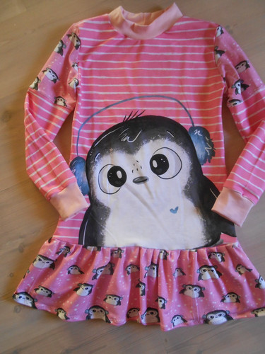 Pinguin jersey kleid - kleid, gr