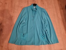 Sweatjacke Strickjacke XXL Gina Laura In Türkis