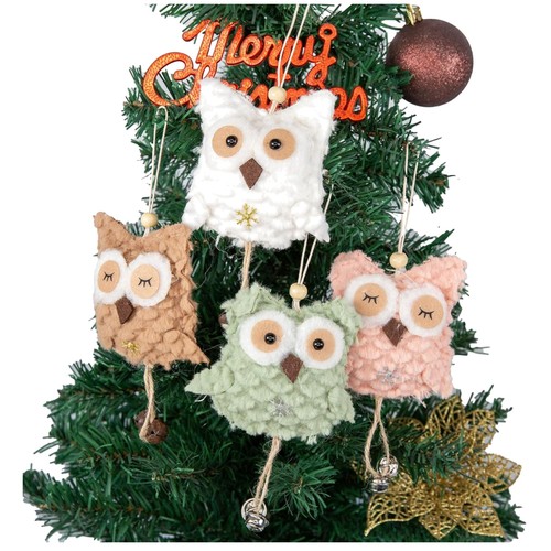 Weihnachtsdeko eulen ornament - weihnachtsdeko,