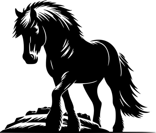 Aufkleber pferd isländer - aufkleber,