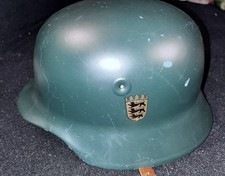 Stahlhelm M42?, Polizei, BGS Württemberg,DVN 64, um 1950-1960,steel-Helmet
