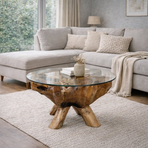 Teak couchtisch zonas 70cm - zonas,
