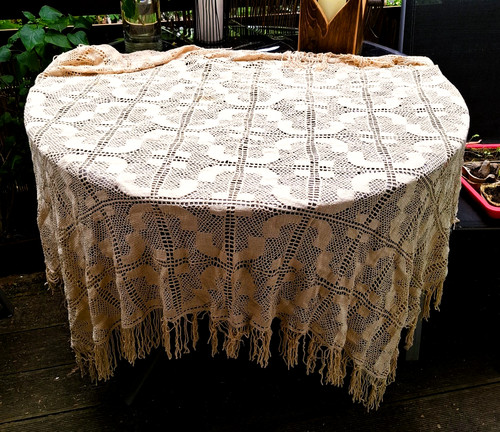 Tischdecke häkeldecke - tischdecke,