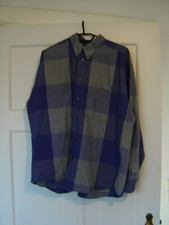 "Haupt" Oberhemd Grau Blau