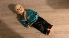 Antike alte Puppe Holz Chinese