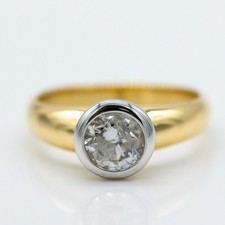 Ring 750/18K Gelbgold Diamant