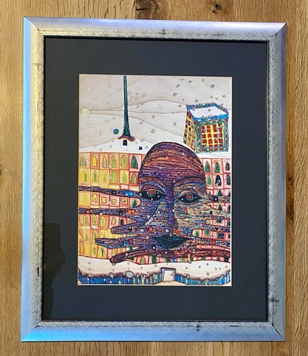 Kunstdruck hundertwasser 625 - kunstdruck,