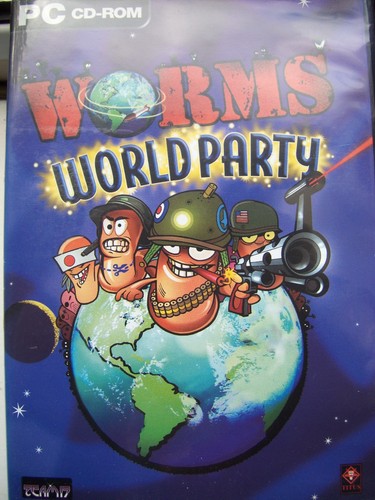 Worms world party - worms, party---lustige