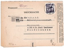 EF a. Druchsachensteuerbescheid Alzey 30.9.49-Wendelsheim