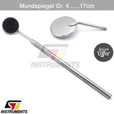 2X Dental Zahnspiegel Nr.4