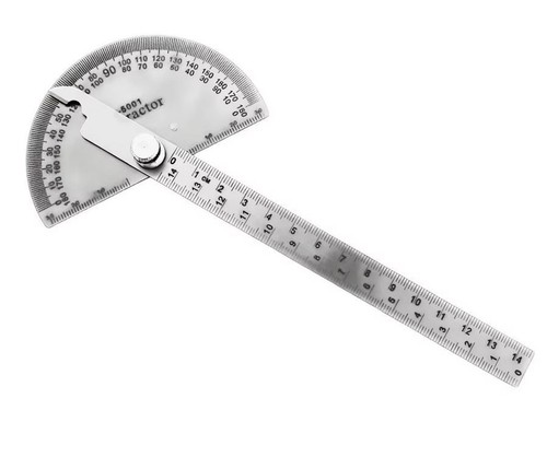 Winkemesser 180 edelstahl - 180°,