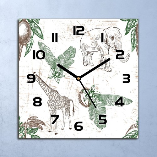 Wanduhr echt glas küchenuhr - wanduhr, echt-glas-küchenuhr