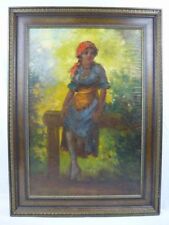 (B539) Ölgemälde "Attraktive