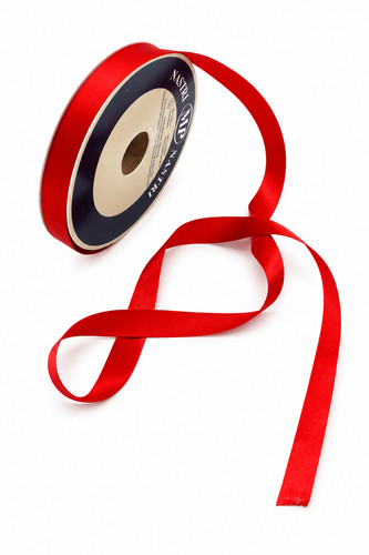 Satinband rot 15mm 50m - 15mm,