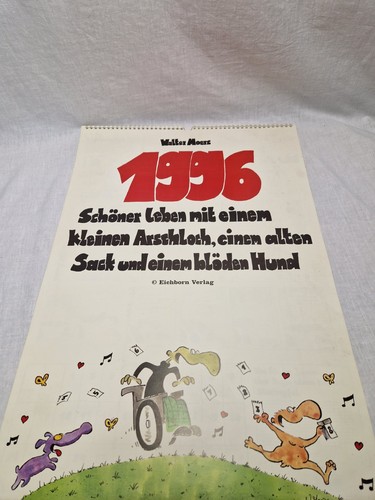 Walter moers konvolut kalender - walter,