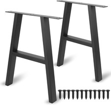 Metall Tischbeine schwarz
