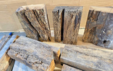 8 uralte Stücke Eichenbalken Fachwerkteile für Kunstwerke ! III (siehe Bilder)