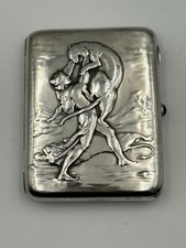 antik Zigarettenetui Russland