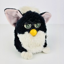 Hasbro Furby 1998 Schwarz Weiß Tiger Electronics Deutsch Vintage Getestet
