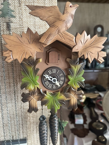 Wunderschöne kuckucksuhr holz - kuckucksuhr,