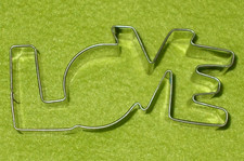 Ausstecher LOVE Lebkuchen Ausstechform