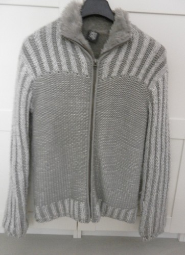 Felljacke grau - felljacke,