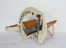 DEKORATIVER ALTER BROTSCHNEIDER VON RAADVAD, DÄNEMARK, BROTMASCHINE #11976