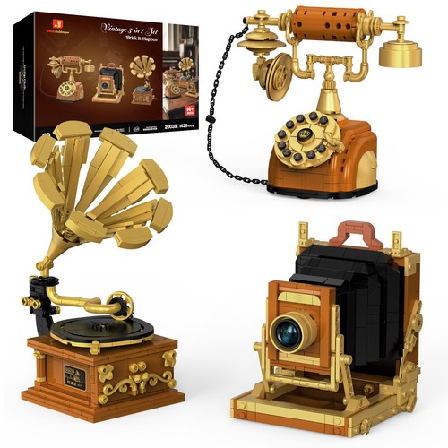 Retro bausteinset für - 3, in
