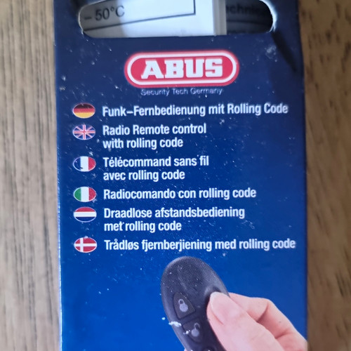 Abus funk fernbedienung - abus, funk-fernbedienung