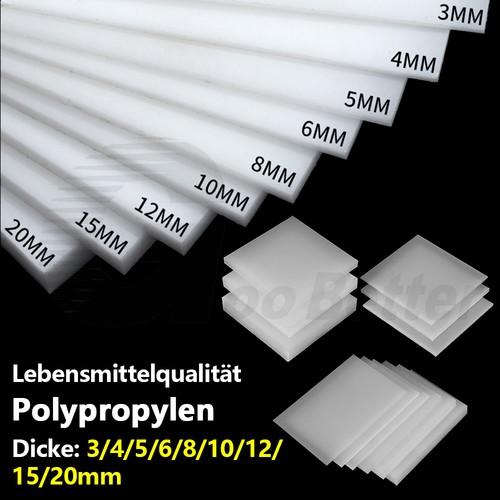 Weiß polypropylen platten - weiß,