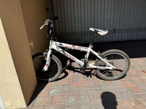 Bmx freestyle weiß - bmx,