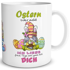 Tasse Ostern Zwerg "Oder