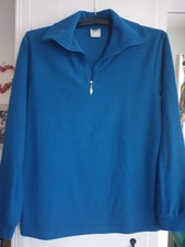 blaues Fleeceshirt Skirolli