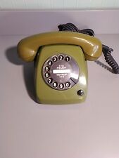 Vintage analoges Telefon Wählscheibe Grün 70er SZ 65041 00501 Ausg.1 06.77