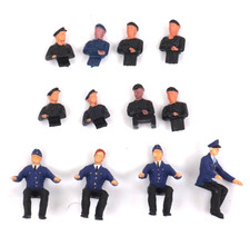 12 Lokführer Figuren von Preiser u.a. - Spur H0 - ZYAI/6720