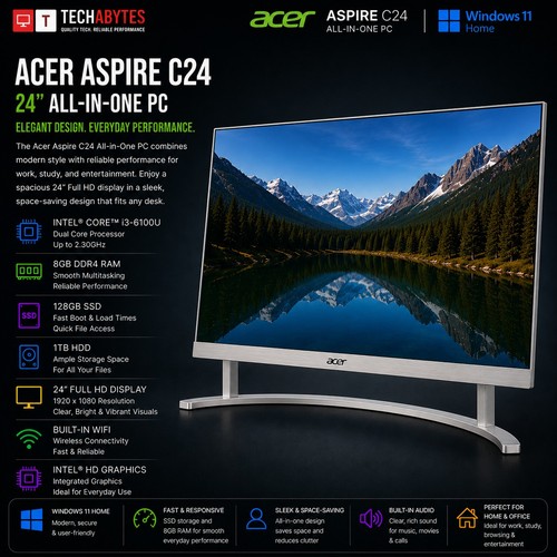 Acer aspire c24 - aspire, pc