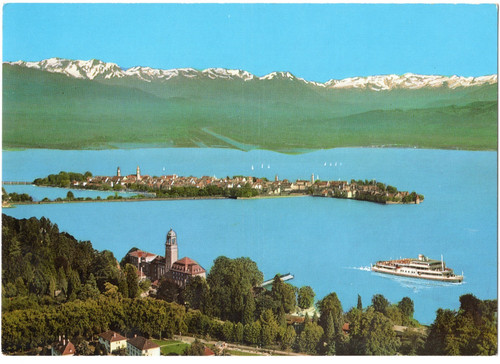 Lindau bodensee mit - ak,